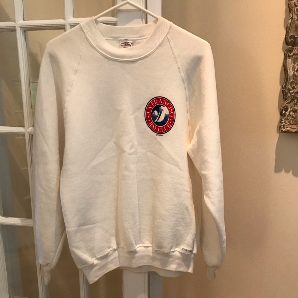 Vintage Crazy Shirts San Francisco Men’s Sweatshirt size M Red Made In USA.